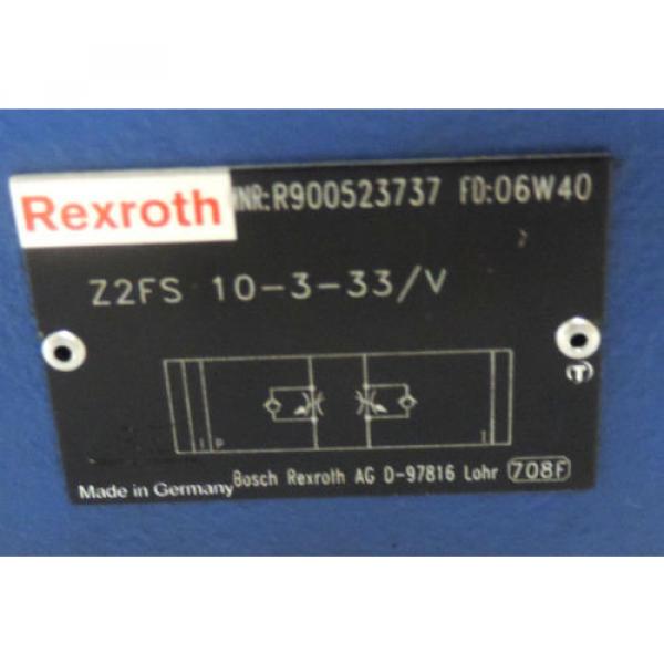 NEW Canada Canada REXROTH Z2FS 10-3-33/V HYDRAULIC VALVE  Z2FS10-3-33/V #5 image