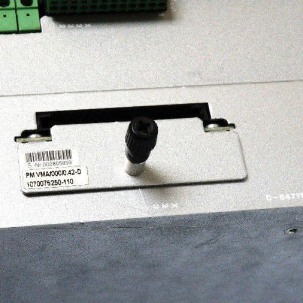 INDRAMAT Japan Singapore REXROTH BOSCH VMA-70CR-001-D 1070070783 SERVO DRIVE W/PM-VMA/000/0.42-D #8 image