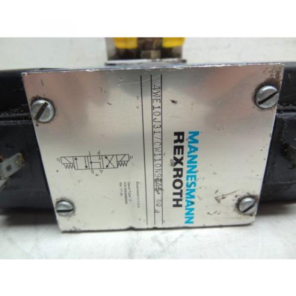 MANNESMANN Canada Greece REXROTH 4WE10J31/CW110N9/45 DIRECTIONAL SOLENOID VALVE #7 image