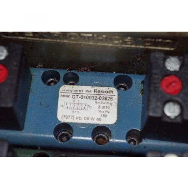 Rexroth Singapore Singapore Ceram 6-Valve Air Control Manifold Assembly w/ Regulators *FREE SHIP* #7 image