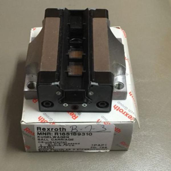 NEW China USA REXROTH LINEAR RUNNER BLOCK PN# R165189310 #2 image