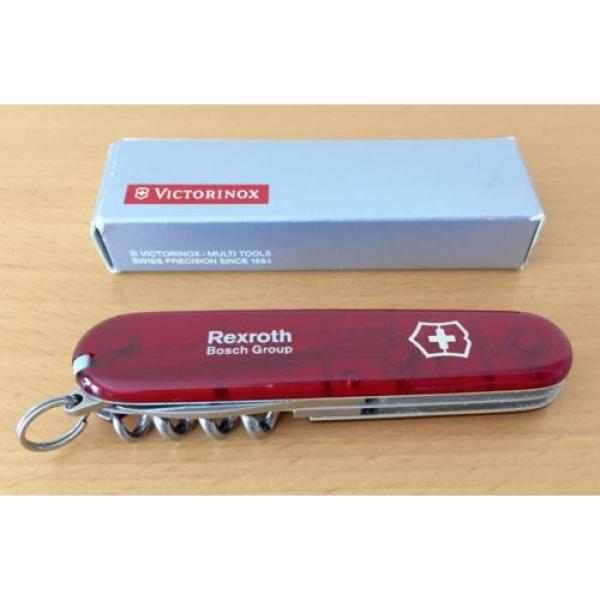 VICTORINOX Canada Egypt Original Schweizer Offiziersmesser rot-transparent Rexroth NEU/OVP #1 image