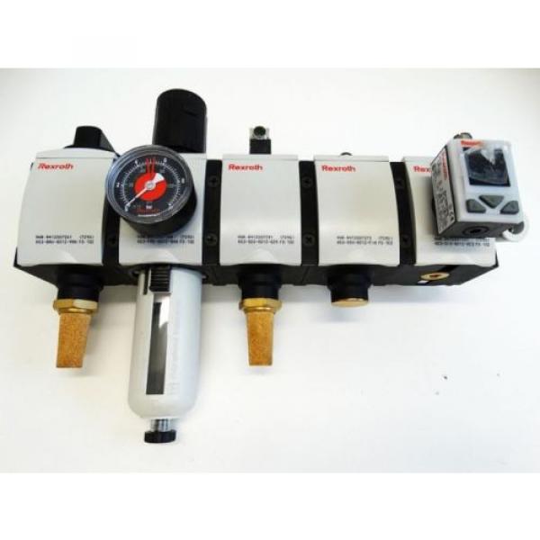 Rexroth Egypt Italy AS3 Serie Druckluft-Wartungseinheit + Drucksensor -unused- #2 image