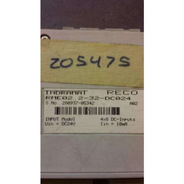 Rexroth Dutch France Indramat RME02.2-32-DC024, Input Module - New w/o box #2 image