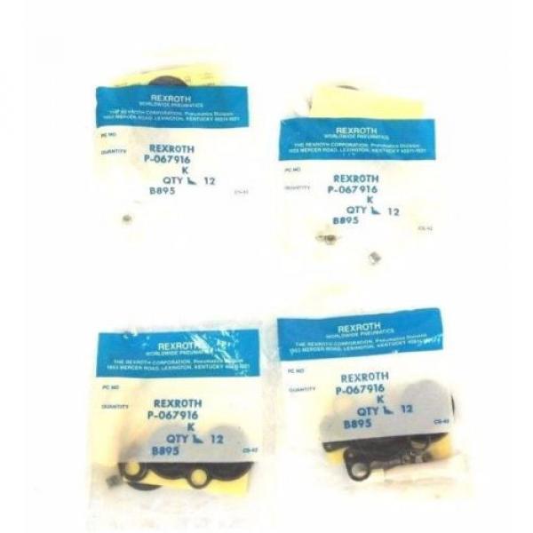 LOT Mexico Japan OF 4 NEW REXROTH P-067916 REPAIR KITS P067916 #1 image