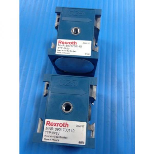 LOT Egypt Russia OF 2 NEW REXROTH 8901700140 PPSV PILOT PROGRESSIVE START UP VALVE C25i U4 #1 image