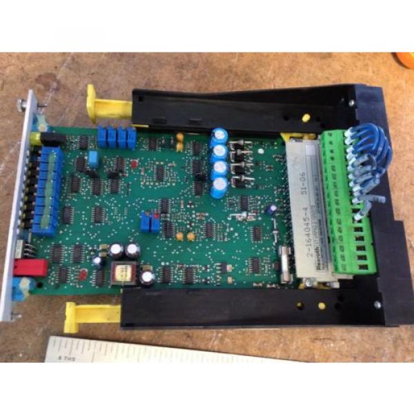 REXROTH Italy Canada VRDA2-2 ANALOG HYDRAULIC AMPLIFIER CARD PROPORTIONAL VT-VRPA2-2-10/V0/T5 #1 image