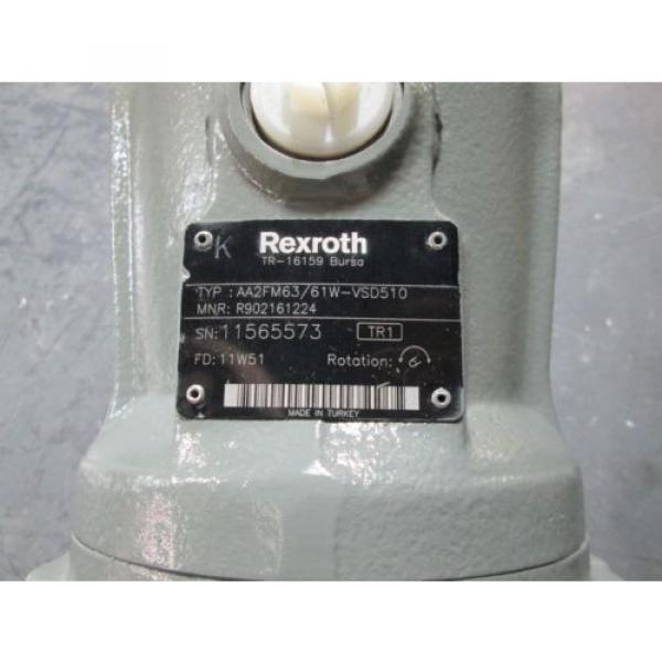 New Canada Mexico Rexroth Hydraulic Motor AA2FM63/61W-VSD510 #2 image