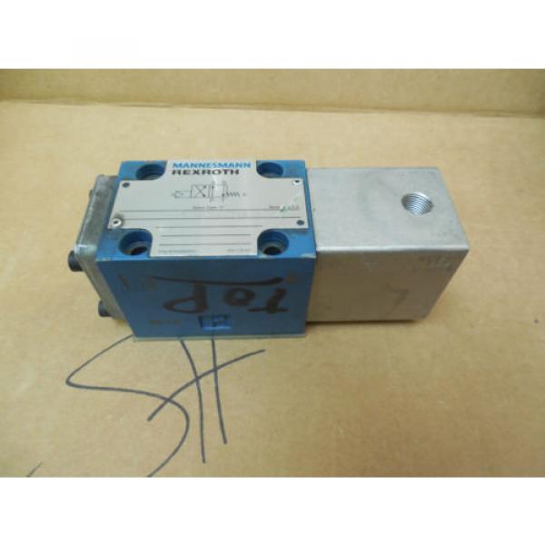 Mannesmann Mexico Australia Rexroth Solenoid Valve 4WP6C52/N/5 4WP6C52N5 RR00885051 Used #1 image