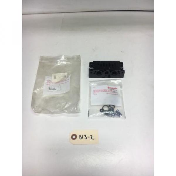 New Canada Italy Bosch Rexroth 901-N1ATF Manifold Base Kit Warranty! Fast Shipping! #1 image