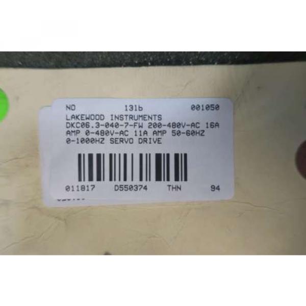 NEW China France REXROTH INDRAMAT DKC06.3-040-7-FW 0-480V-AC SERVO DRIVE D550374 #10 image