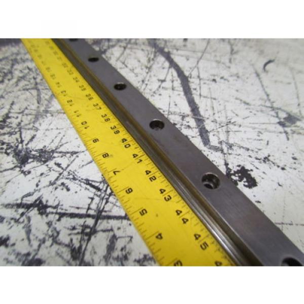 Rexroth Italy Japan 1621-32X-10 Star 35 63&#034; Linear Guide Rail W/1 Bearing Block #2 image