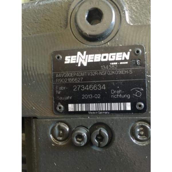 REXROTH Mexico Australia SENNEBOGEN 134382 A4VG90EP4DMT1/32R HYDRAULIKPUMPE #3 image