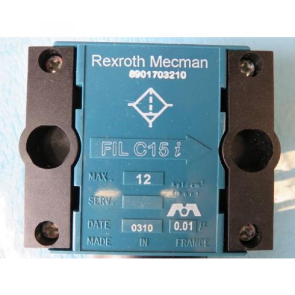 NEW Canada Japan Rexroth Mecman FIL C15i 8901704660 Filtre NIB #6 image