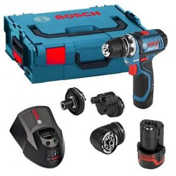 Bosch GSR 12 V-15 FC Professional Flexi-click Drill/Driver Set #1 image