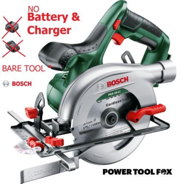 Bosch PKS 18 Li (BARE TOOL) Cordless Circular Saw 06033B1300 3165140743266 * #1 image