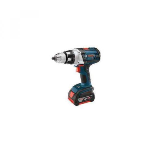 Bosch 18V Li-Ion Brute Tough 1/2&#034; Heavy Duty Drill/Driver w/2 Batteries &amp; Case #3 image