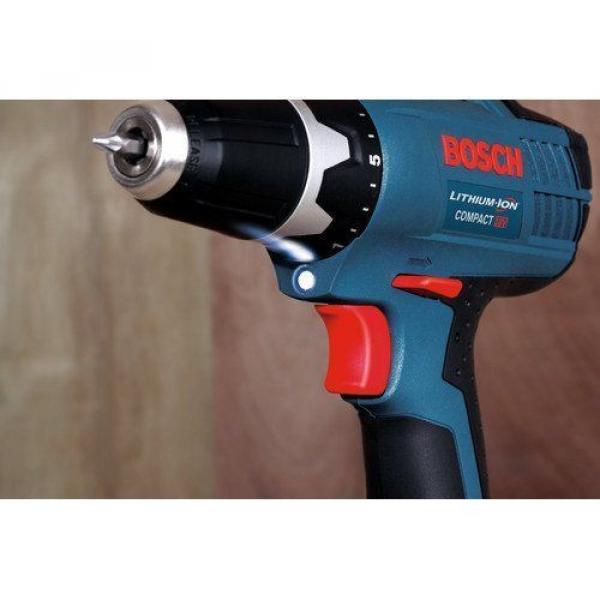 BOSCH DDBB180-02 18 Volt 1/2&#034; Cordless Lithium Ion Compact Drill Driver Kit #4 image