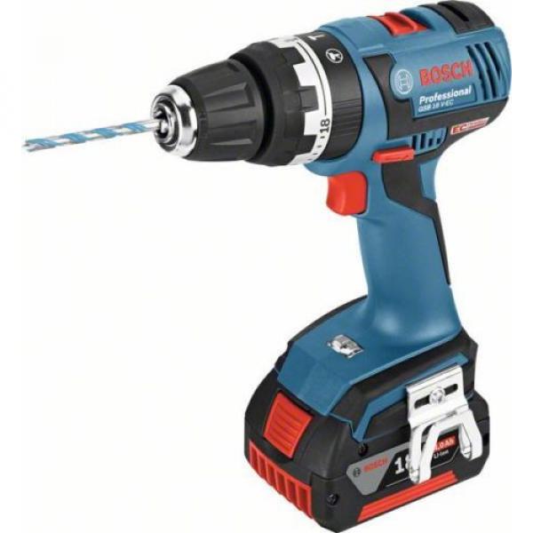 4.0ah Bosch GSB 18 V-EC Li-ION Pro Cordless Combi LBoxx 3601JD7100 3165140829137 #2 image