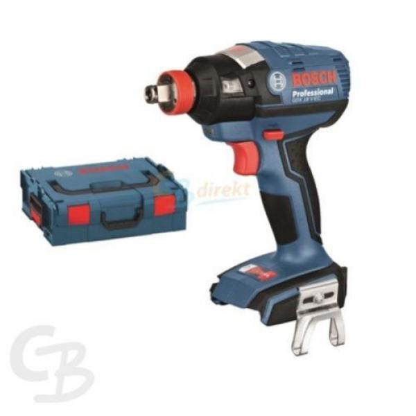 Bosch batería destornillador percutor GDX 18 V-EC Solo con L-Boxx 06019B9103 #1 image