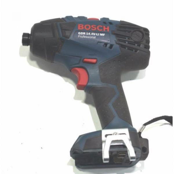 Bosch Pila Destornillaedor GDR 14,4 V-LI MF Profesional,Solo,Azul #1 image