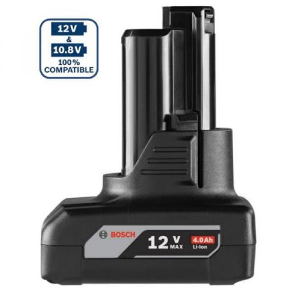 Bosch 10.8V - 12V Professional 4.0 Ah Lithium Ion Cordless Battery #1 image