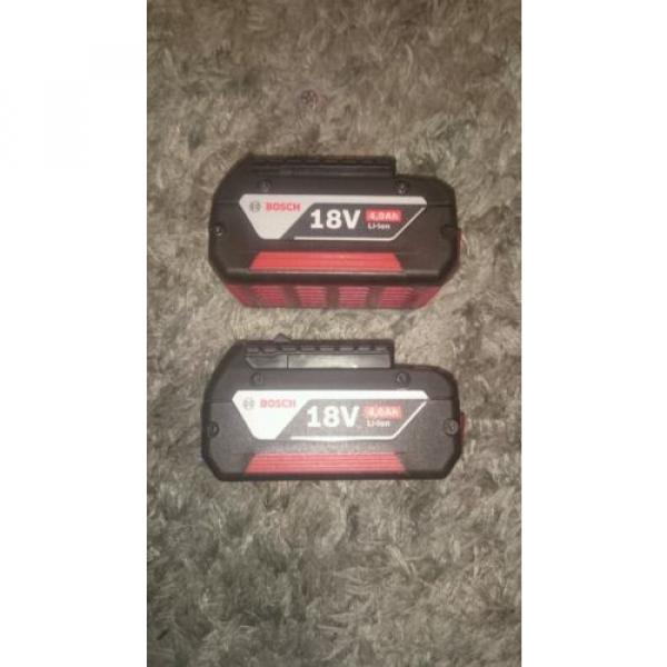 Bosch 18v 4.0 batteries x 2 #1 image