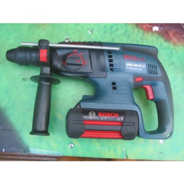 BOSCHHAMMER DRILL GBH 36VF-LI PROFESSIONAL CORDLESS SDS #7 image