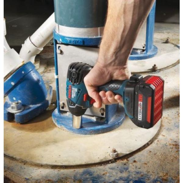 Cordless Impact Wrench, 1/2&#034; Drive, Bosch, 24618B #6 image