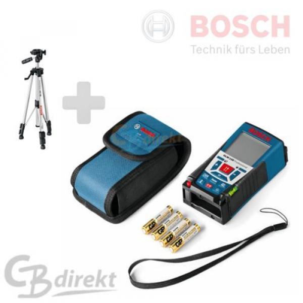 BOSCH TELÉMETRO DEL LASER GLM 150 + TRÍPODE BS 150 + BOLSO #2 image