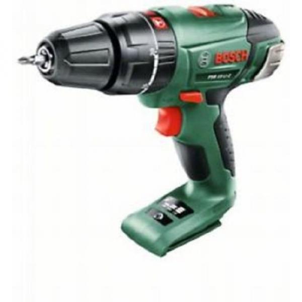 NEW! Bosch Cordless 2 Speed Combi Drill PSB 18 LI-2 - Skin Only #1 image