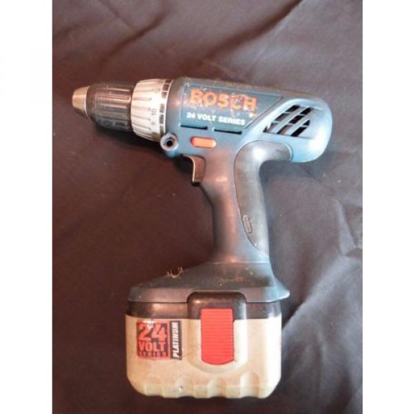 Bosch 3960K 24V Cordless 1/2&#034; Drill + 24V Battery BAT030 + BC004 60 Min. Charger #2 image