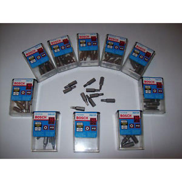 50 BOSCH R2 ROBERTSON SQUARE SCREW DRIVER DRILL BITS #2 #1 image