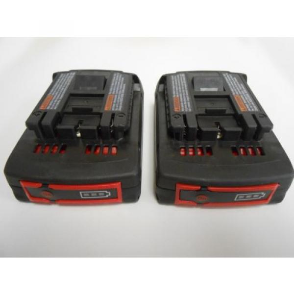 NEW Bosch BAT612 18 V Li-Ion 2.0 Ah Slim Pack Battery (2-pack) #2 image