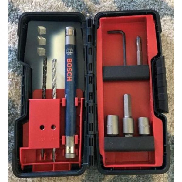 Bosch TC900 Flat Shank Drill Bit Set Concrete - Used - FREE SHIPPING! #1 image