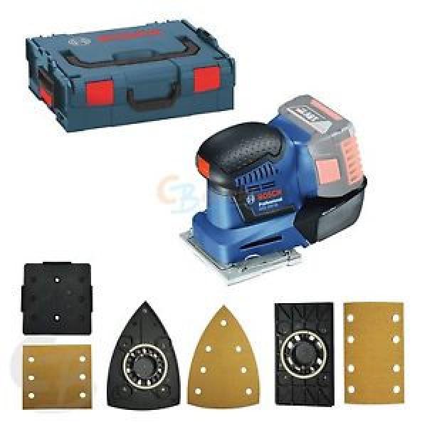 Bosch battery - vibrating Sander GSS 18 V-10 Solo Version in L-BOXX 06019D0202 #1 image