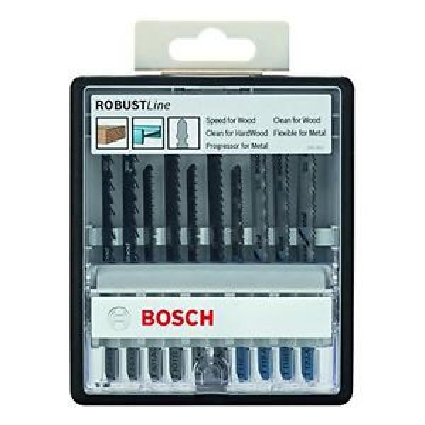 Bosch 2607010542 Set 10 Lame Seghetto Robust Line Legno/Metallo #1 image