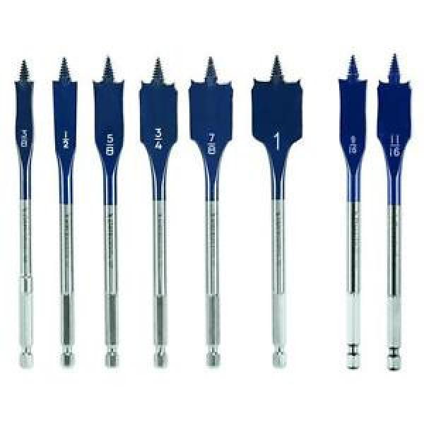 NEW BOSCH DareDevil 6-Pc Spade Bit + 2  Bit Bonus - Cordless Wood Drill Bits #1 image