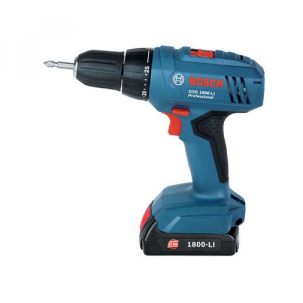 New Cordless Drill Driver GSR 1800-LI Professional Li-ion Bosch 220V. #1 image