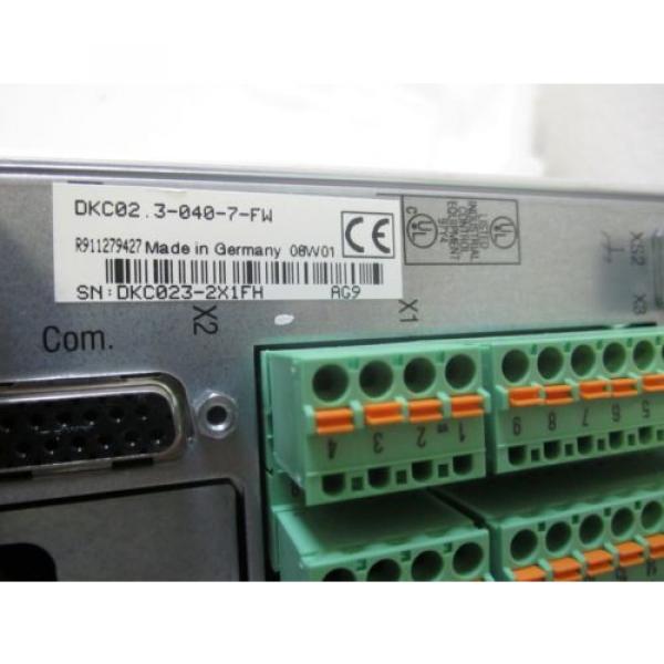 Indramat Egypt India Rexroth DKC02.3-040-7-FW Ecodrive  new #5 image