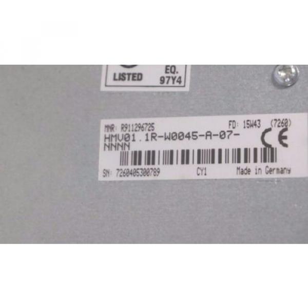 NEW Singapore Canada REXROTH HMV01.1R-W0045-A-07-NNNN POWER SUPPLY DRIVE R911296725 #2 image