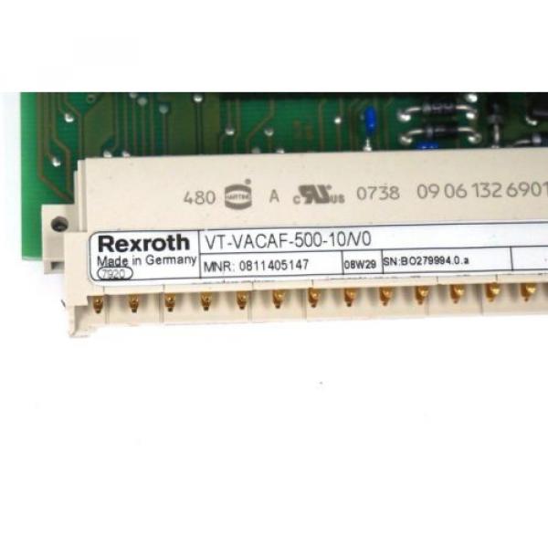 NEW Canada Dutch REXROTH VT-VACAF-500-10/V0 AMPLIFIER CARD 0811405147, VTVACAF50010V0 #4 image