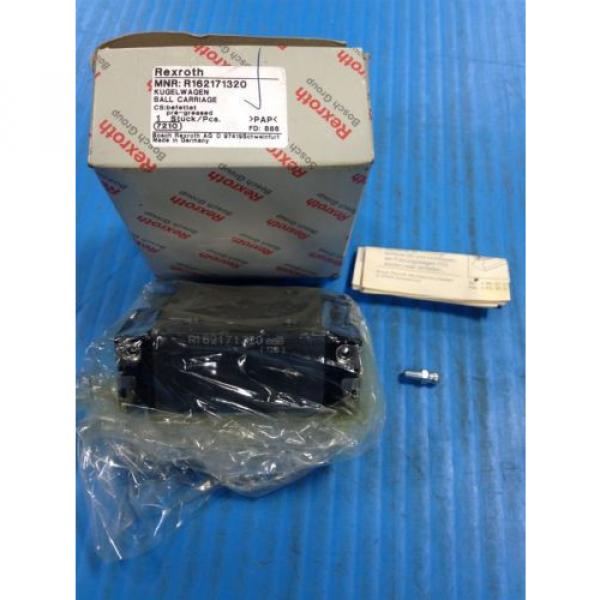 NEW Egypt china REXROTH R162171320 RUNNER BLOCK BALL CARRIAGE LINEAR BEARING (U4) #1 image